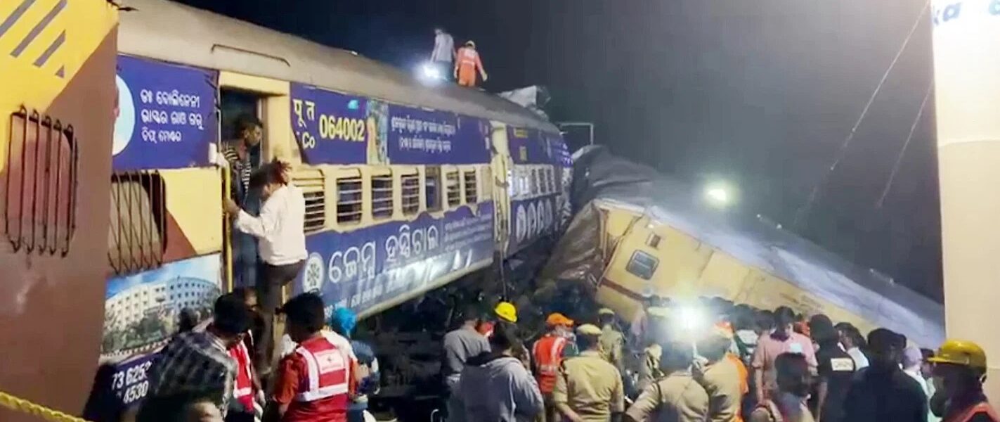 India train crash kills at least 13