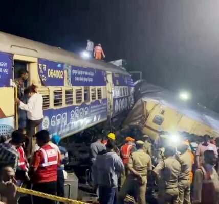 India train crash kills at least 13