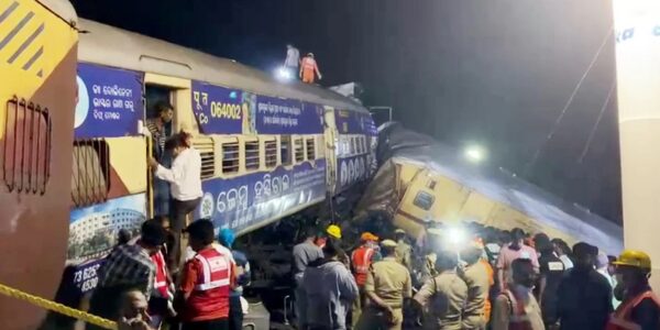 India train crash kills at least 13